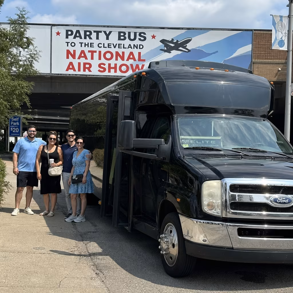 Party Bus to the Cleveland National Air Show
