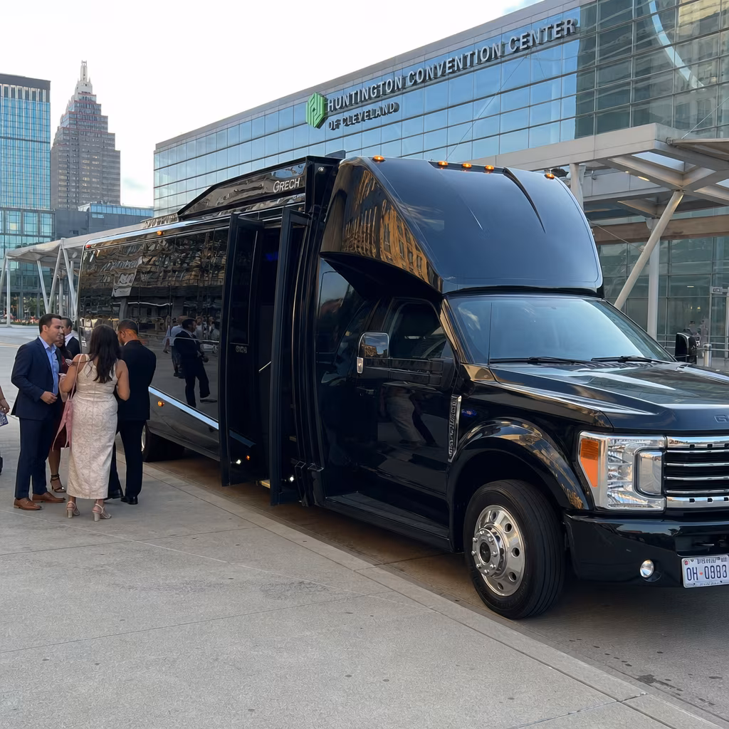 Rent a Bus to the Huntington Convention Center of Cleveland