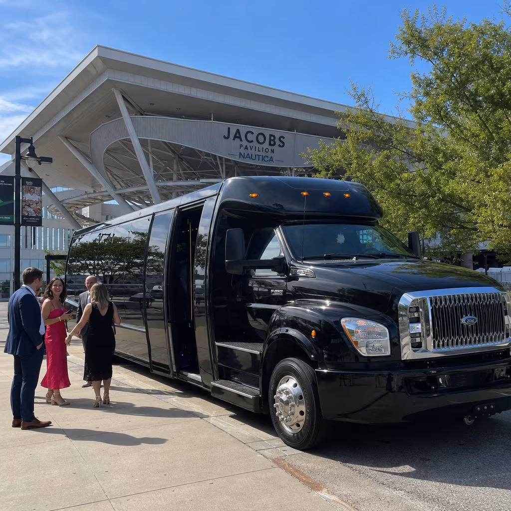 Rent a Bus to Jacobs Pavilion