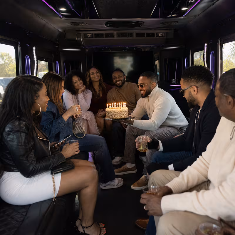 Cleveland Birthday Transportation fleet vehicle